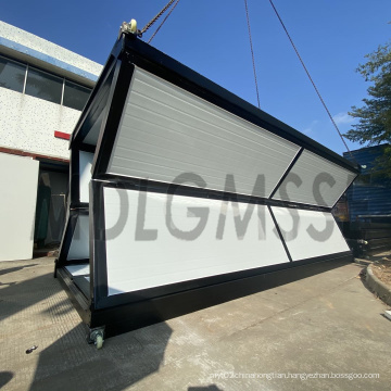 Guangzhou 20ft ready house,folding folding container house,folding prefabricated house